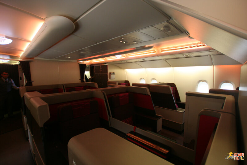 Malaysia Airlines A380 First Class cabin