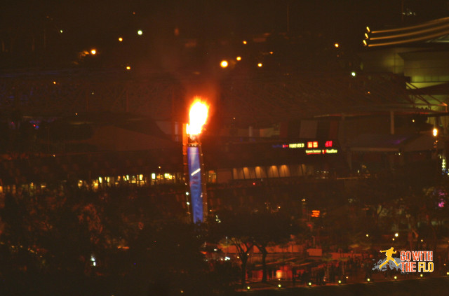 And the torch has been lit up!
