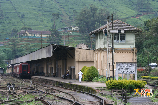 Nanu Oya station, gateway to Nuwara Eliya