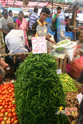 Fresh produce in Colombo