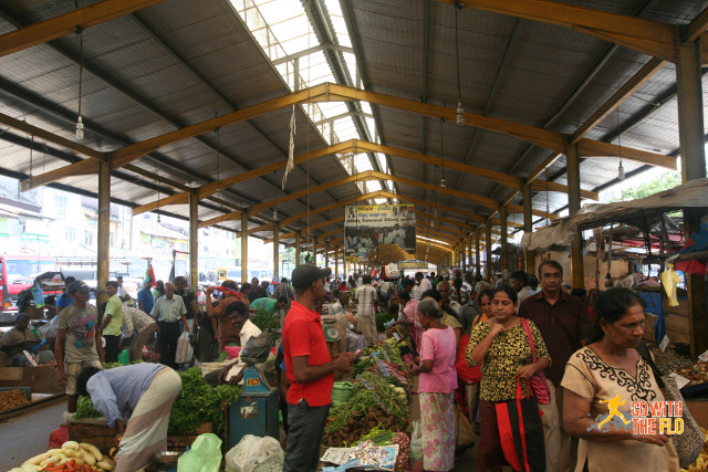 Market overview in Colombo