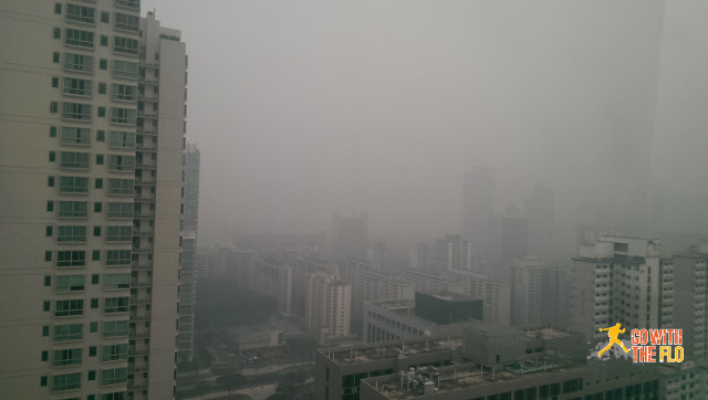 View limited by the Haze - PSI around 300