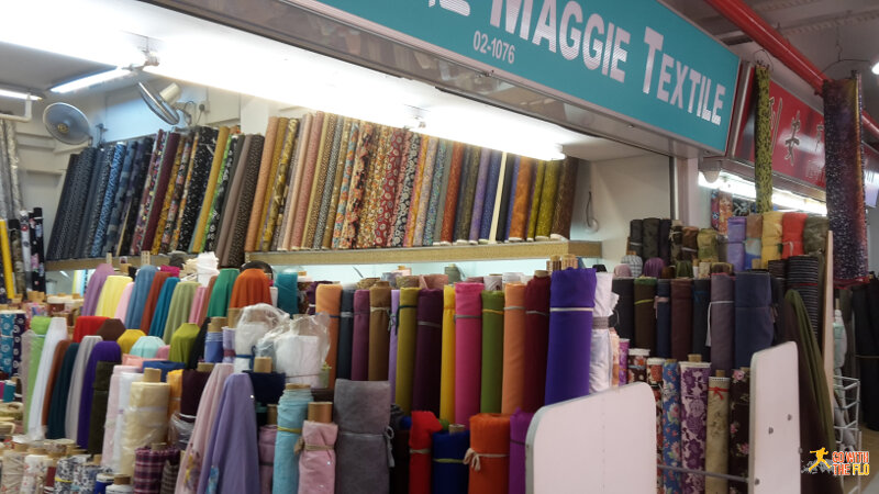 Fabric shop at People's Park