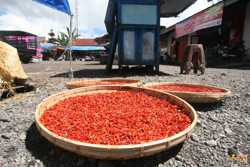 Chilli at Bajawa market