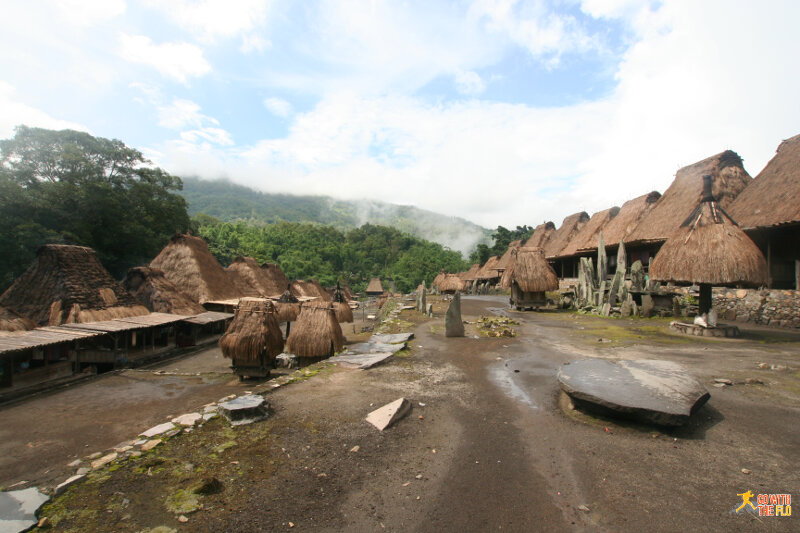 An Ngada village near Bajawa