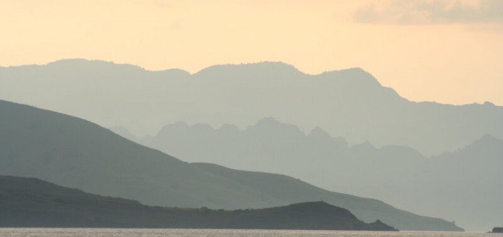 View from Rinca Island