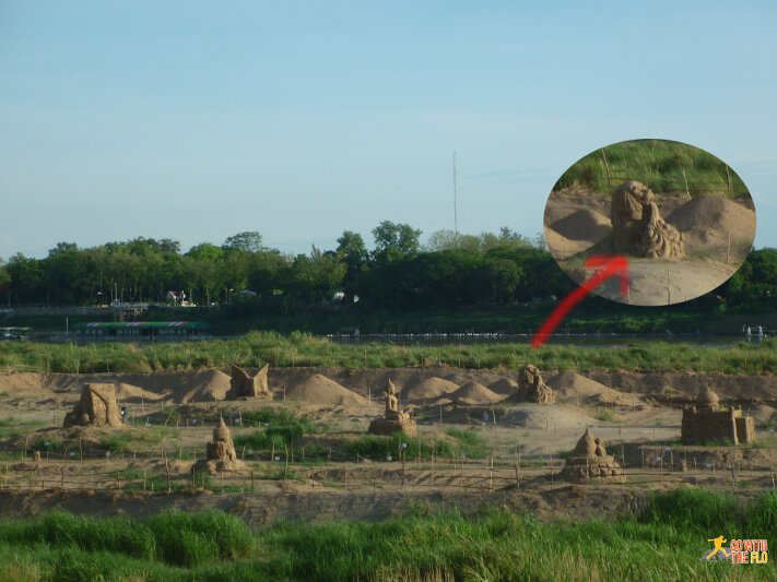 Even Singapore's Merlion was represented