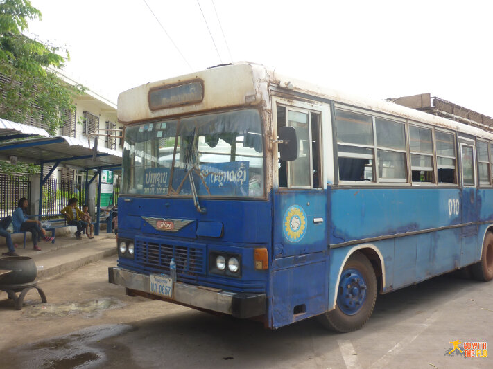 Near the Talat Sao Bus Station