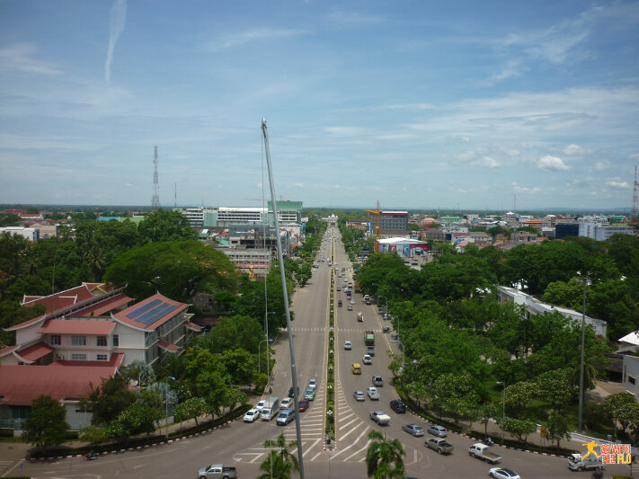 View from Patuxai's top