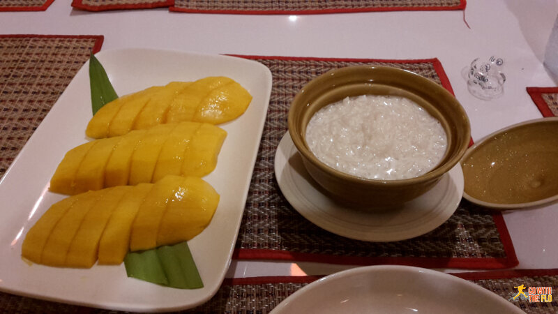 Mango with sticky rice