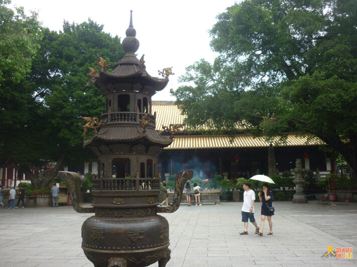 Inside Guangxiao Temple