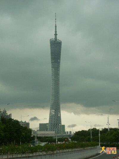 The Canton Tower (广州塔) - completed in 2010 and currently the the third tallest tower in the world (595.7 m)