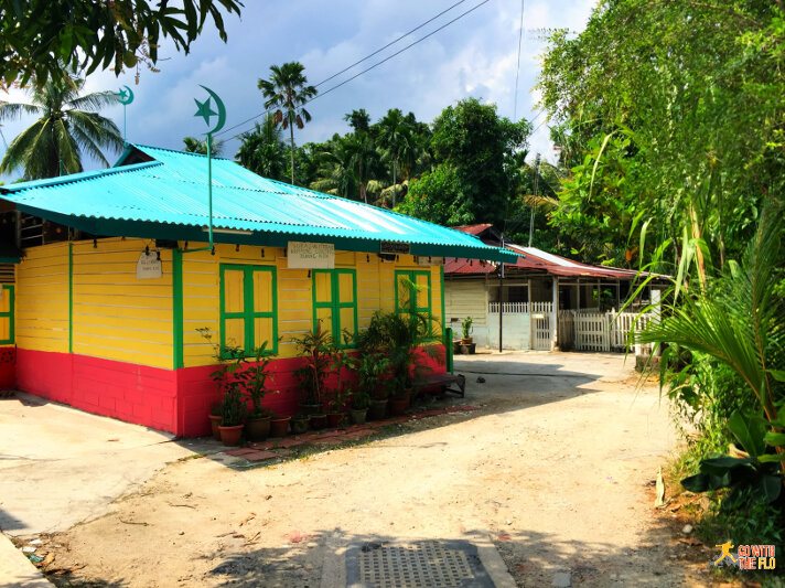Surau (Islamic assembly building) at Kampong Lorong Buangkok