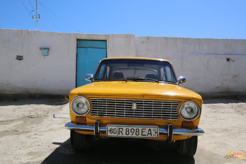 A Lada (?) in better shape