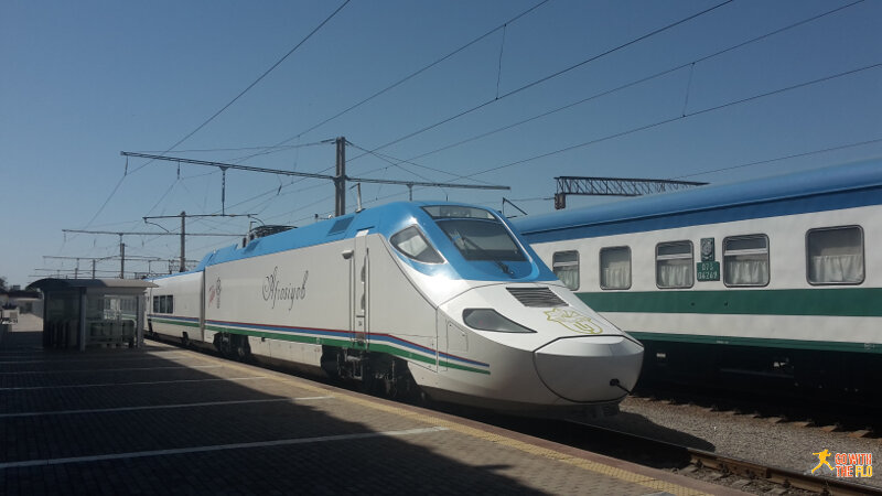 Afrosiyob high-speed train