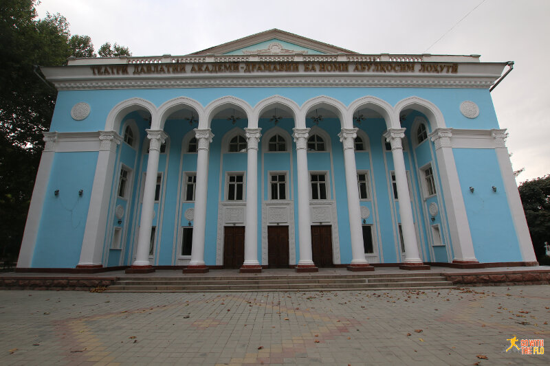 Building in Dushanbe (forgot what it was)