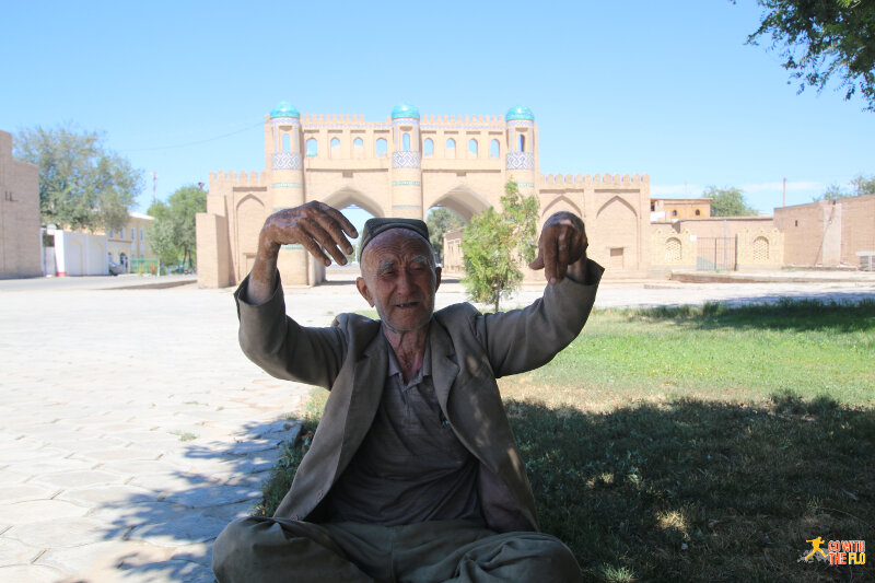 Old man in Khiva