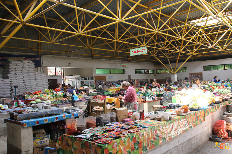 Khorog bazaar