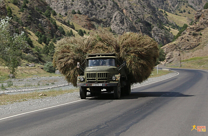 Passing truck