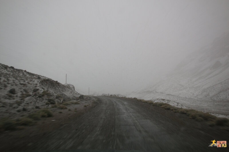 Driving up the Ak-Baital Pass
