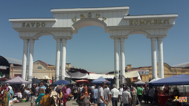 Urgut Bazaar entrance