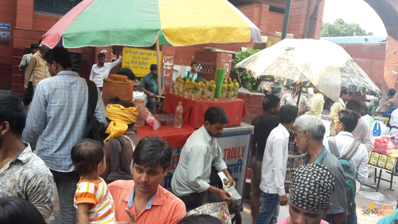 Street scene in Chandni Chowk