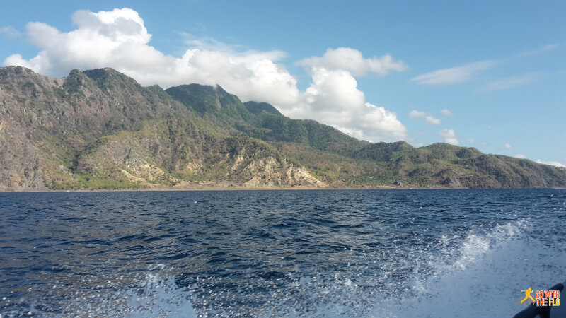 Approaching Atauro Island