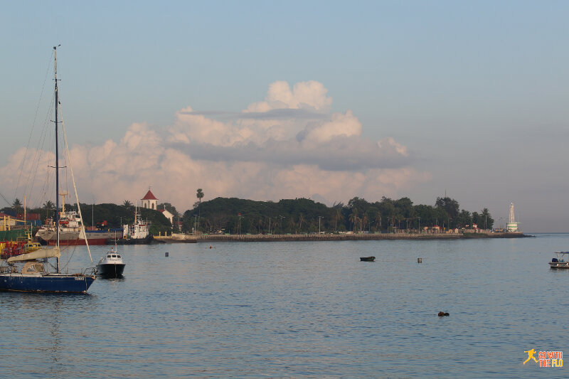 Dili harbor in the morning