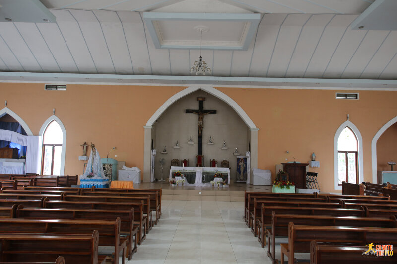 Inside the Igreja de Balide