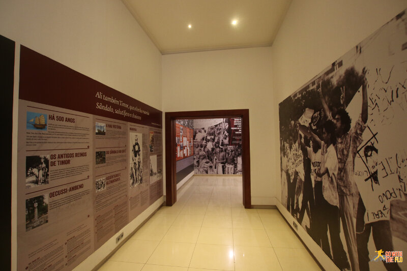The very good and impressive museum on the history of Timor-Leste from decolonialisation until independence.