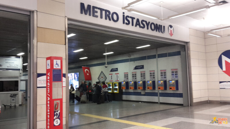 Istanbul Atatürk Airport metro station