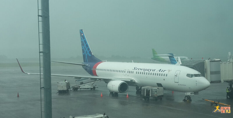 Sriwijaya Air at Denpasar Airport