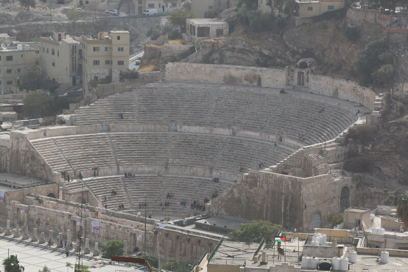 Roman Theatre view from the Citadel