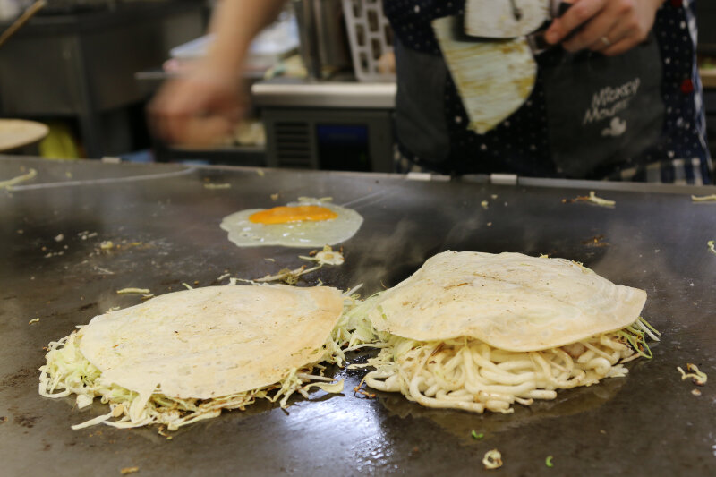 Okonomiyaki Hiroshima style