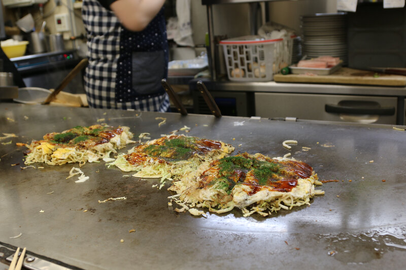 Okonomiyaki Hiroshima style