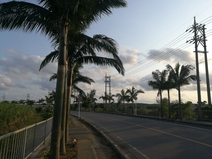 Airport Road on Ishigaki