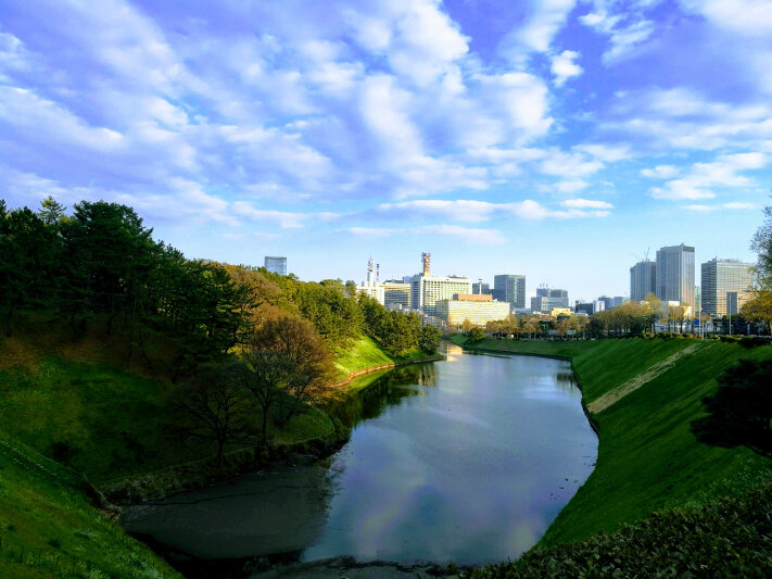 Near the Imperial Palace