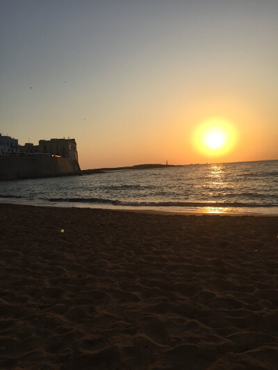 Sunset in Gallipoli