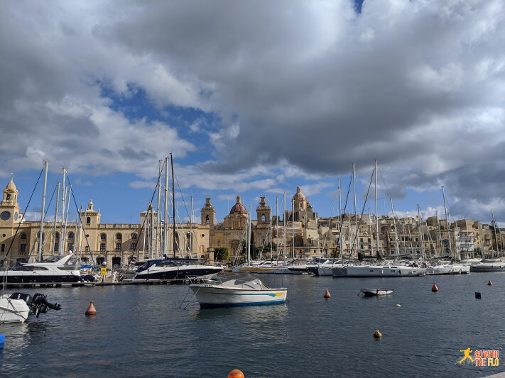 View from Senglea towards Birgu