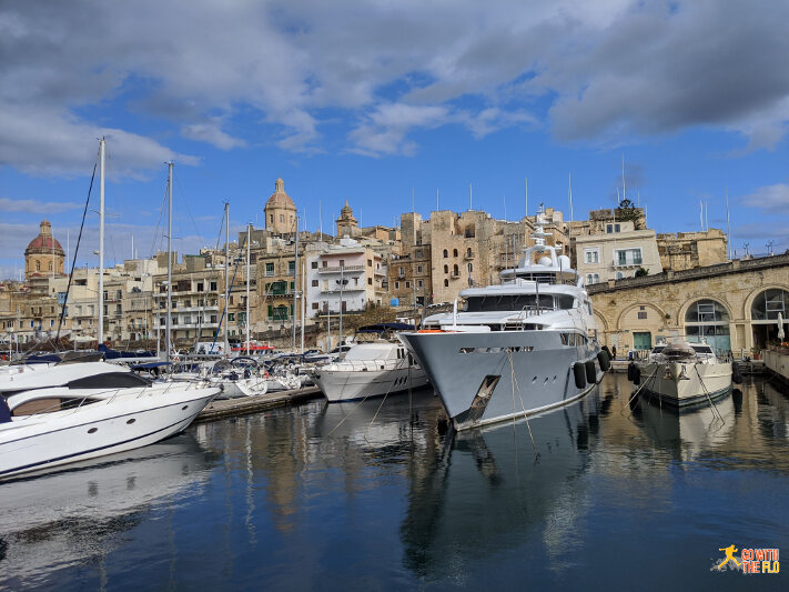 View from Senglea towards Birgu