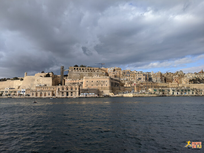 View from Senglea towards Birgu