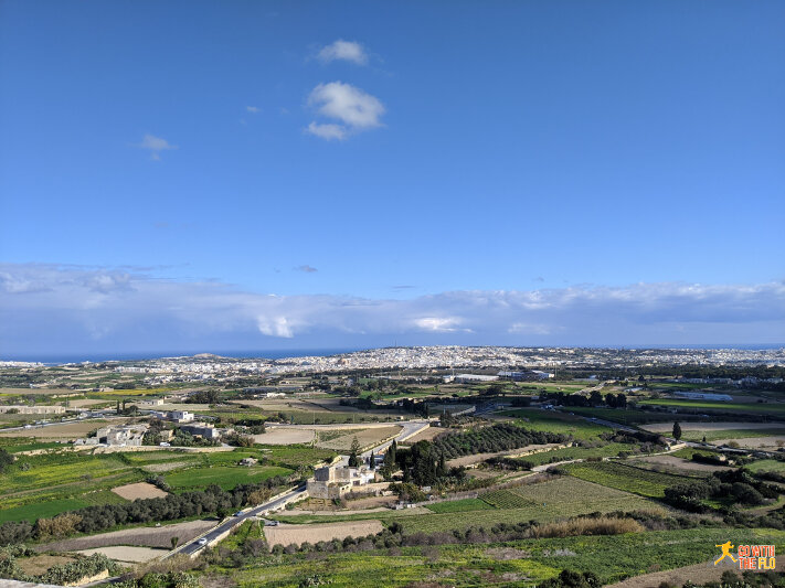 View from Mdina