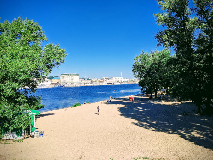 Beach on Trukhanov Island