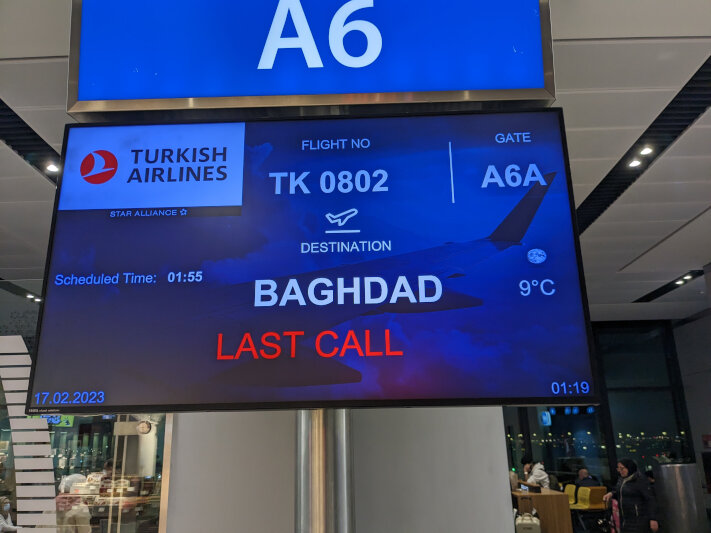 Last call Baghdad